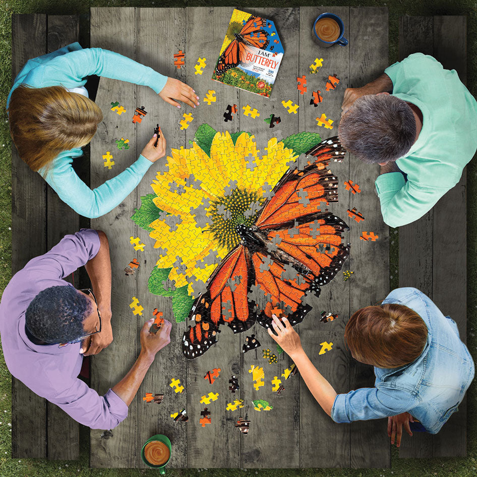 I Am Butterfly Jigsaw Puzzle