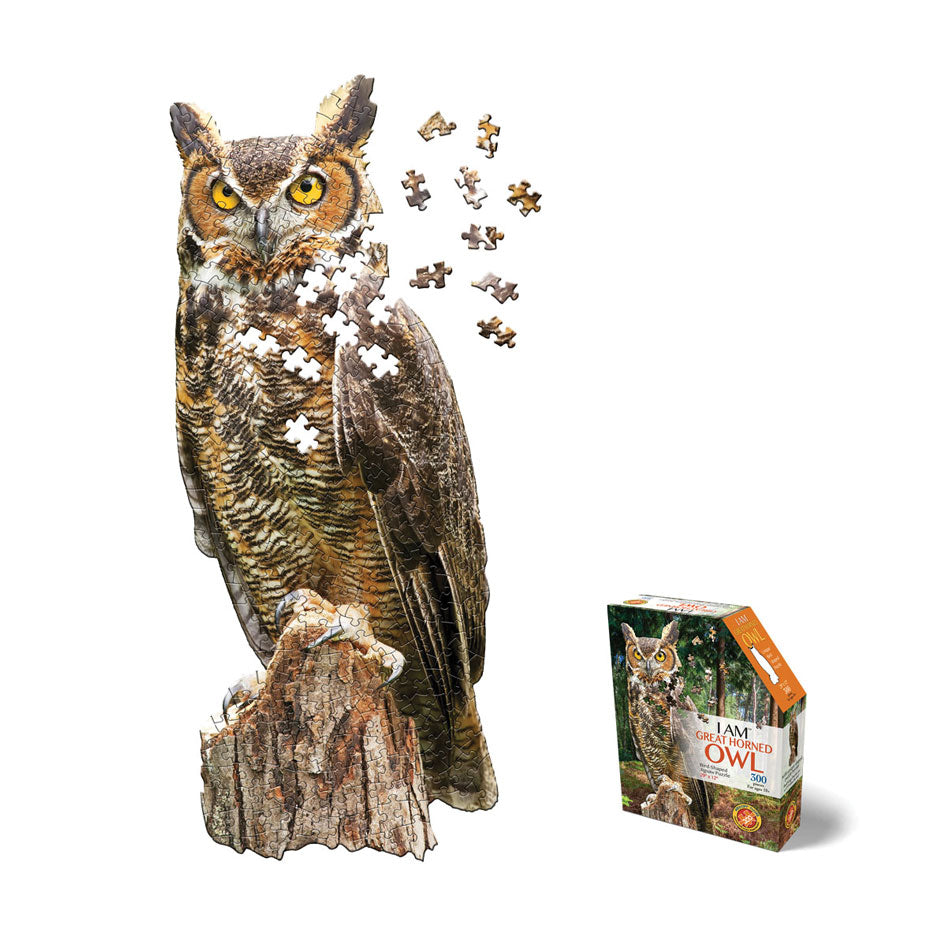 I Am Great Horned Owl Jigsaw Puzzle
