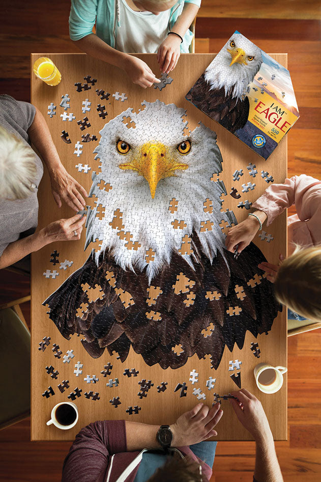 I Am Eagle Jigsaw Puzzle