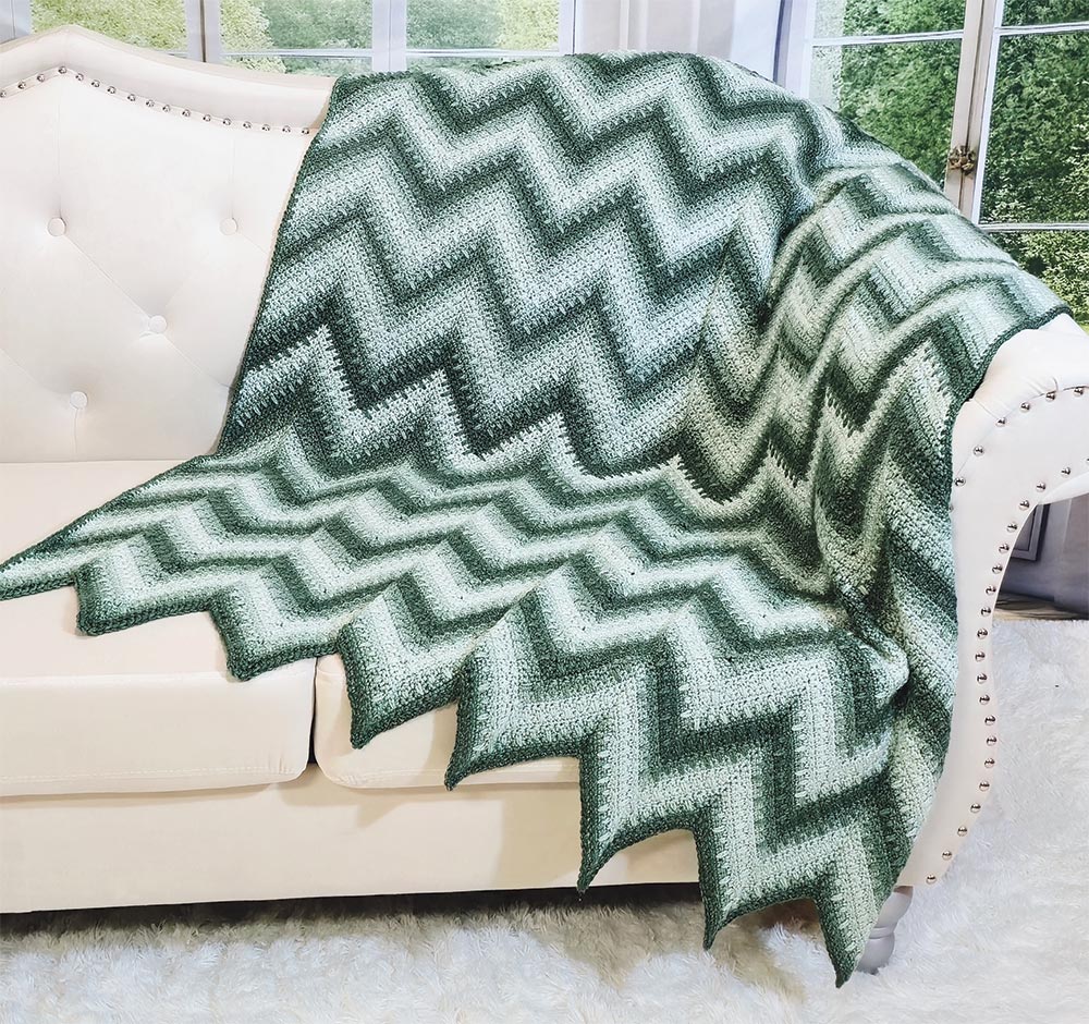 Serenade Heartstrings Afghan