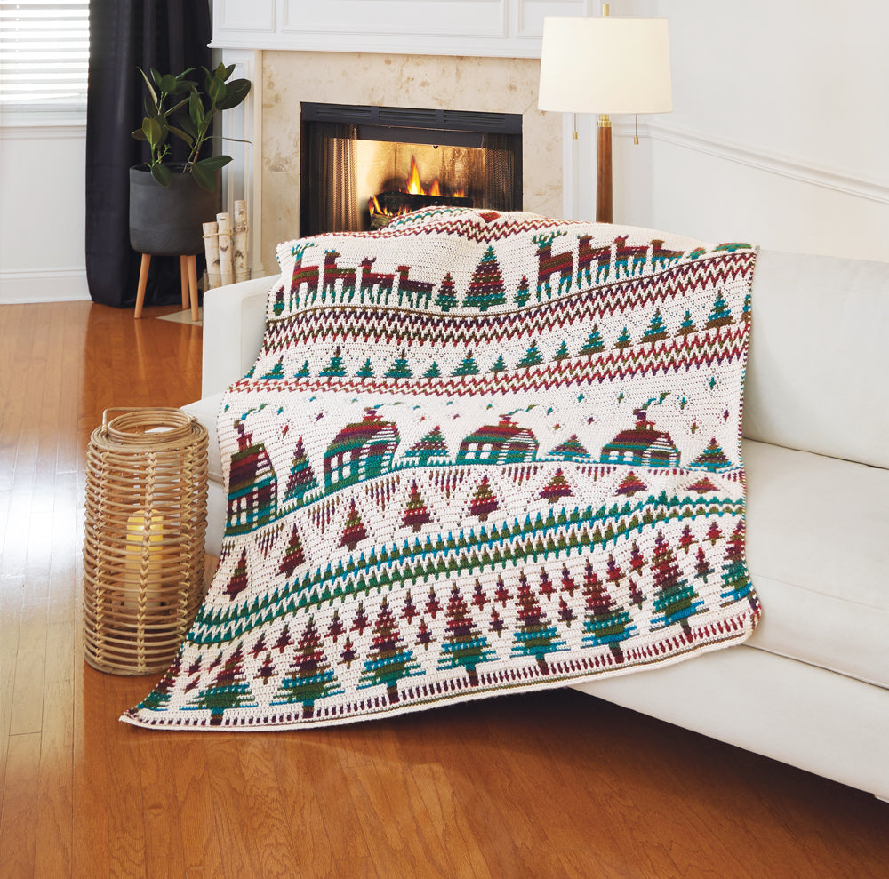 Sholach Into The Woods Afghan
