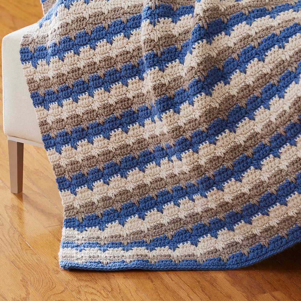 Bag-O-Day Crochet Beauty Runs Deep Throw