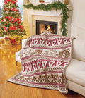 Gingerbread Mosaic Blanket