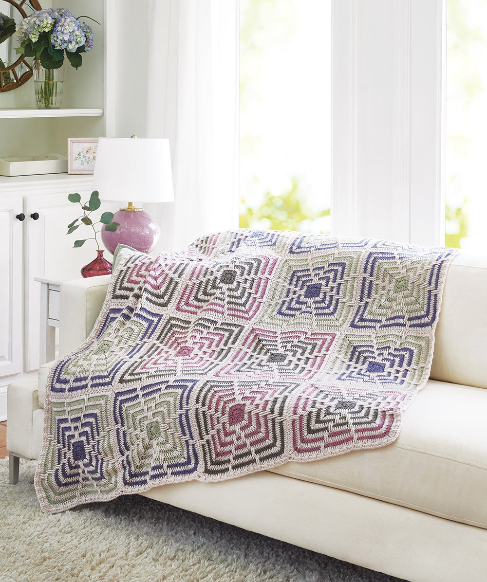 Illusions Afghan Pattern