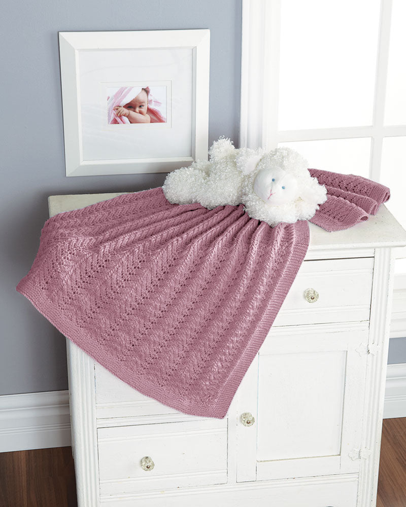 Lace Chevron Blanket