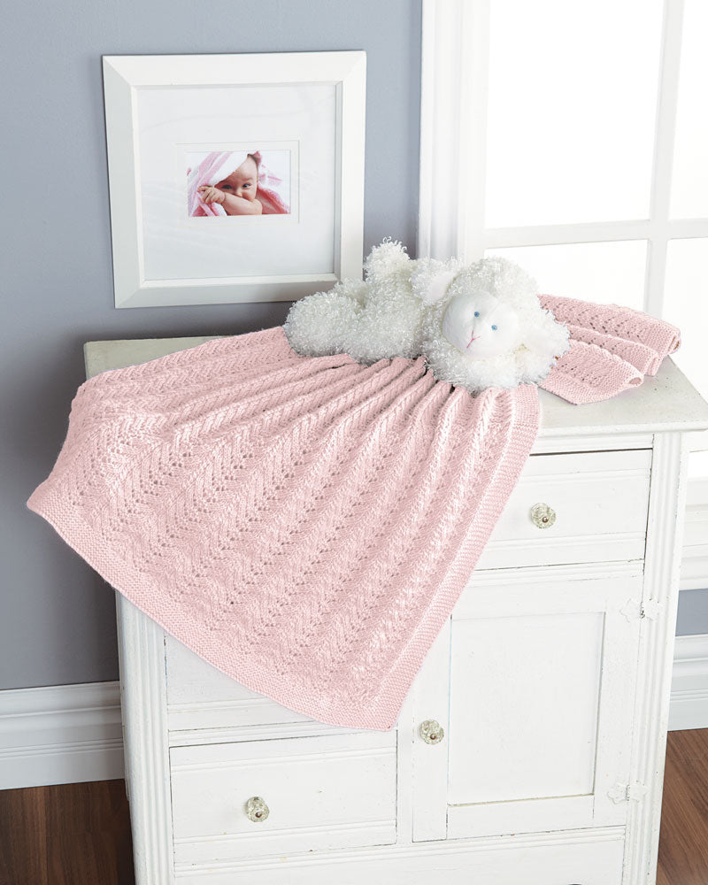 Lace Chevron Blanket