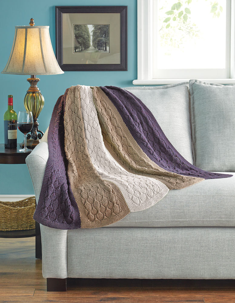 Diamonds in Lace Throw