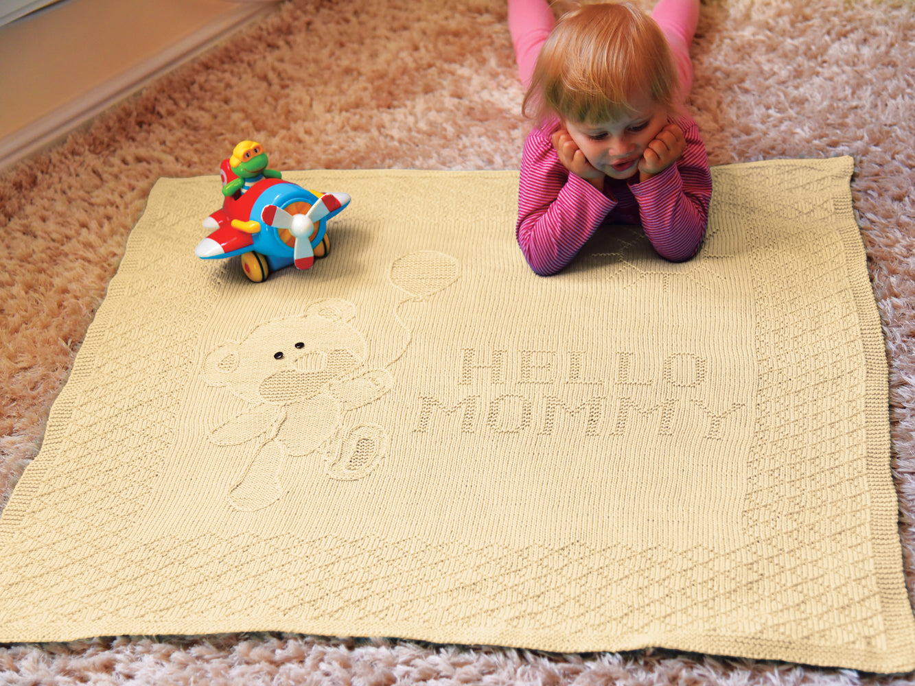 Hello Mommy Blanket