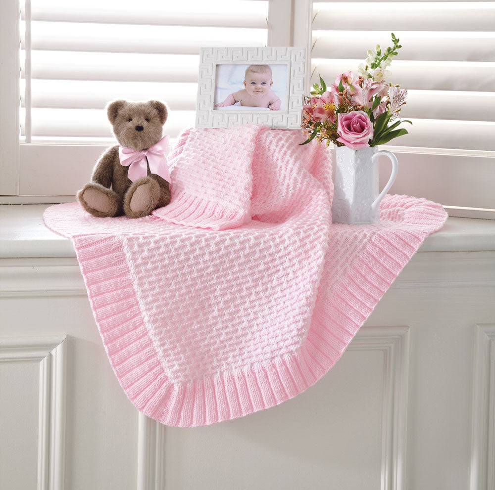 Textured Baby Blanket Pattern