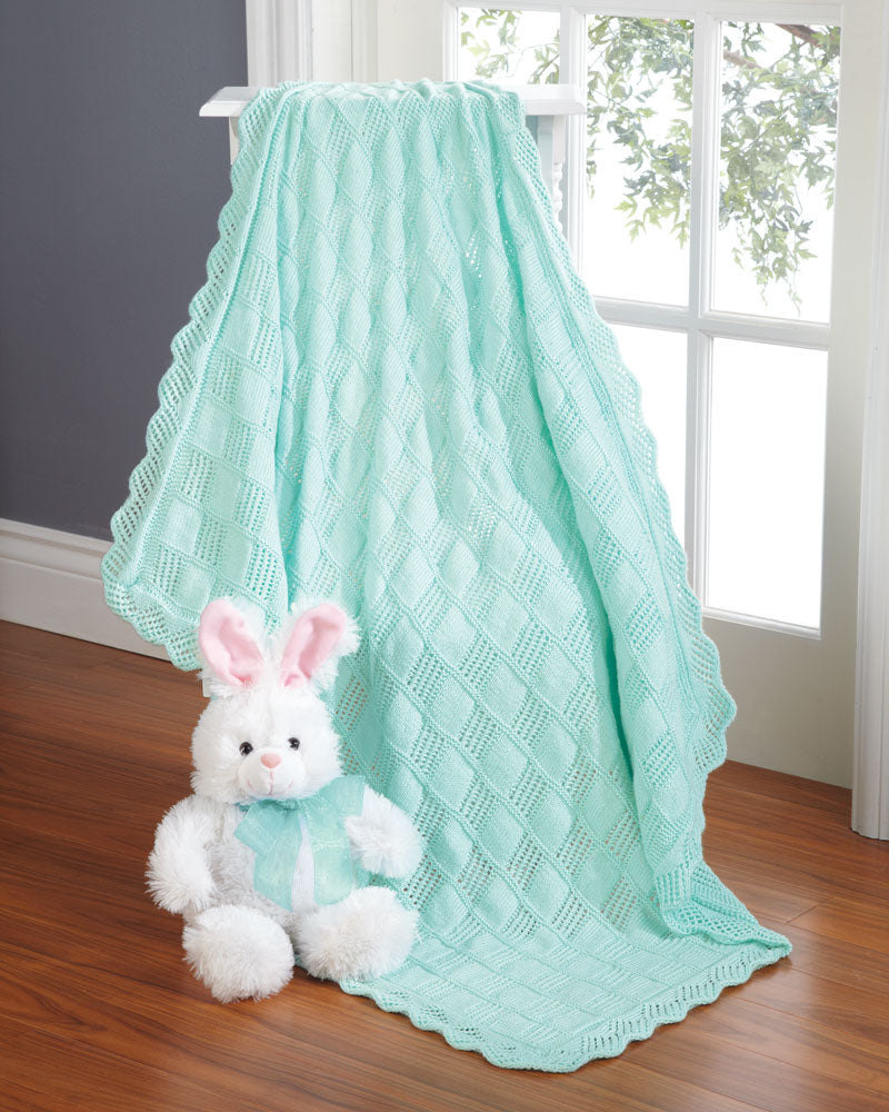 Lace Blocks Blanket