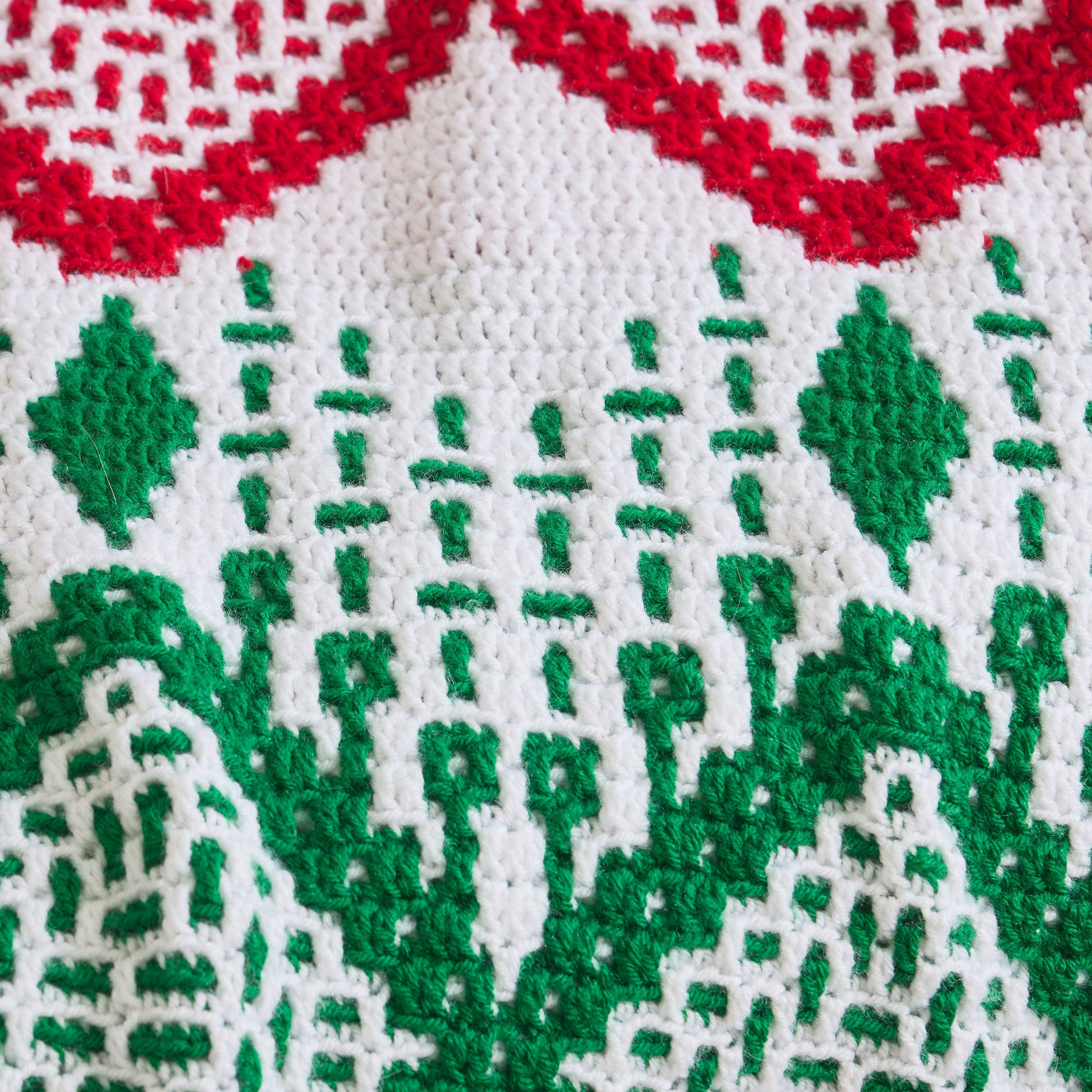Sweet Dreams Mosaic Crochet Throw