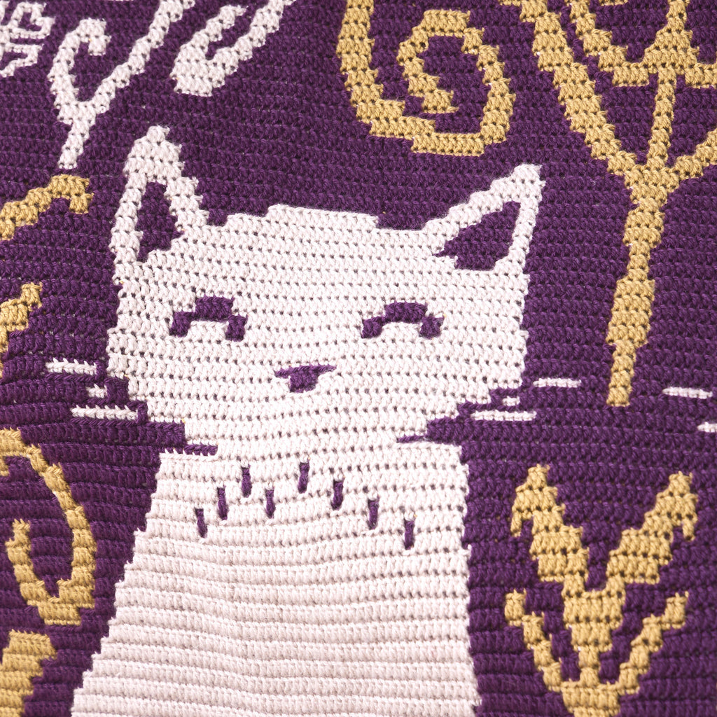 Cat Folk Crochet Blanket