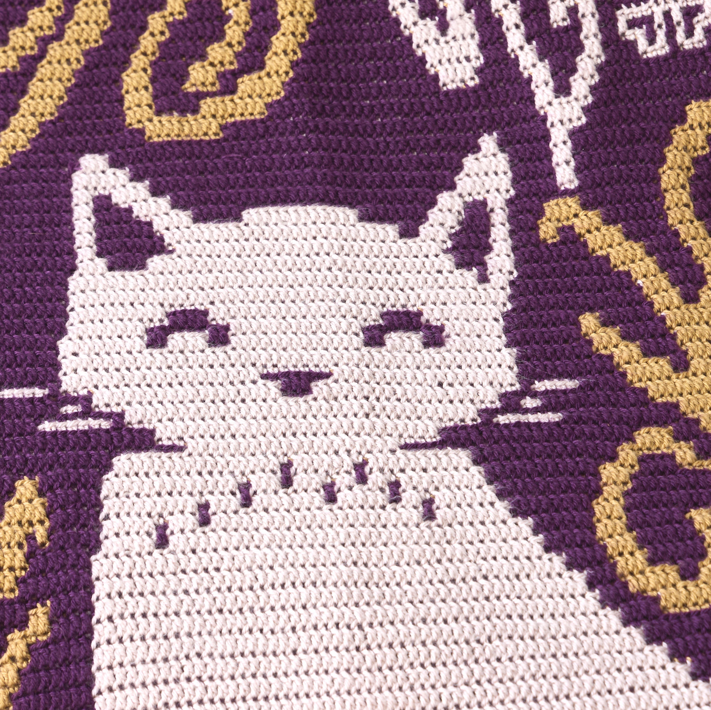 Cat Folk Crochet Blanket