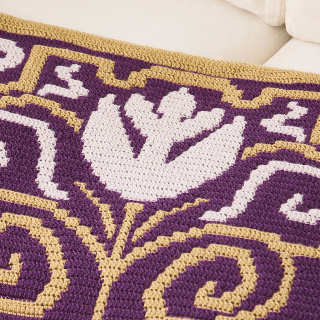 Cat Folk Crochet Blanket
