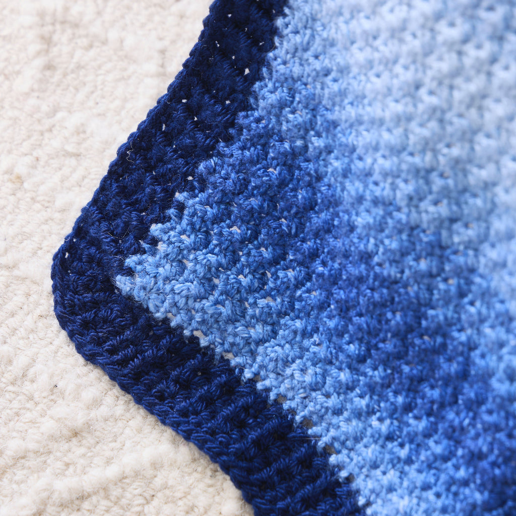 Lemon Stitch Crochet Baby Blanket