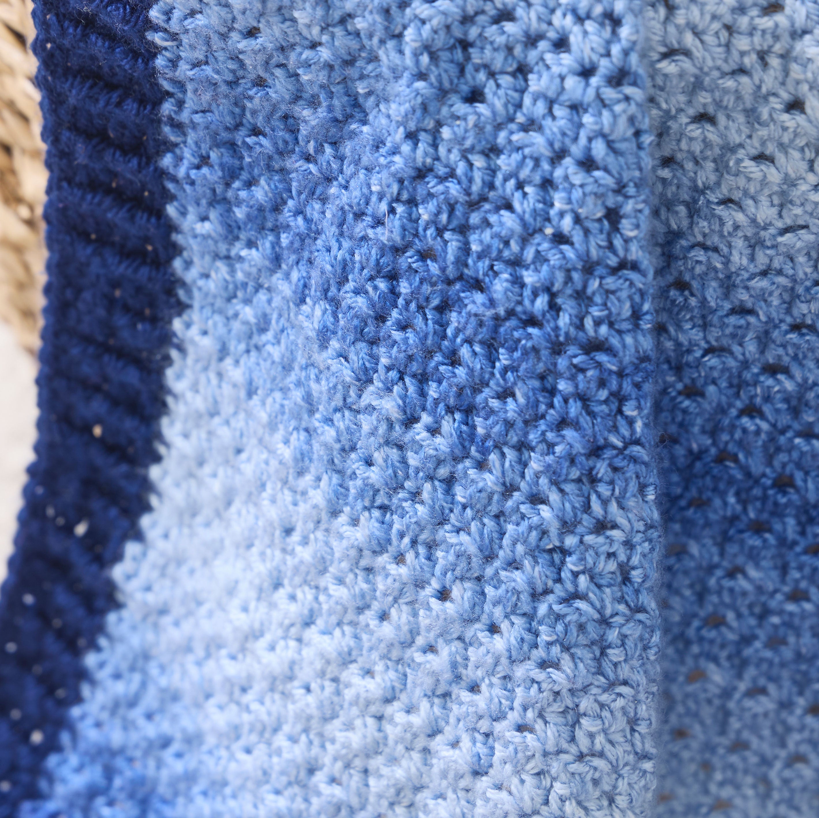 Lemon Stitch Crochet Baby Blanket