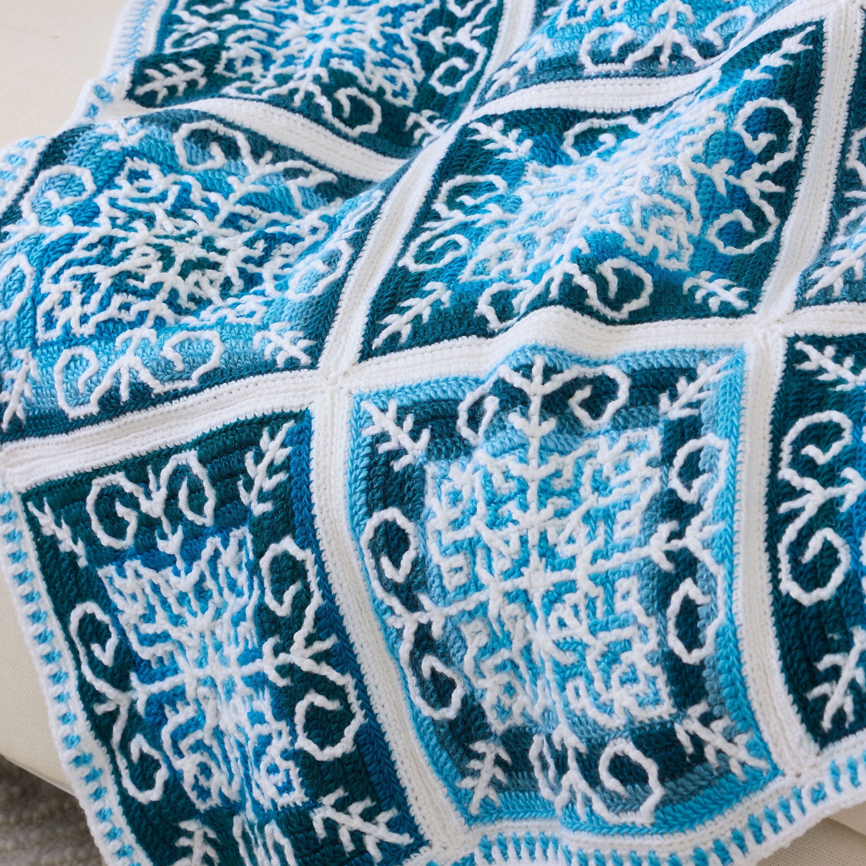 Winterfrost Crochet Afghan