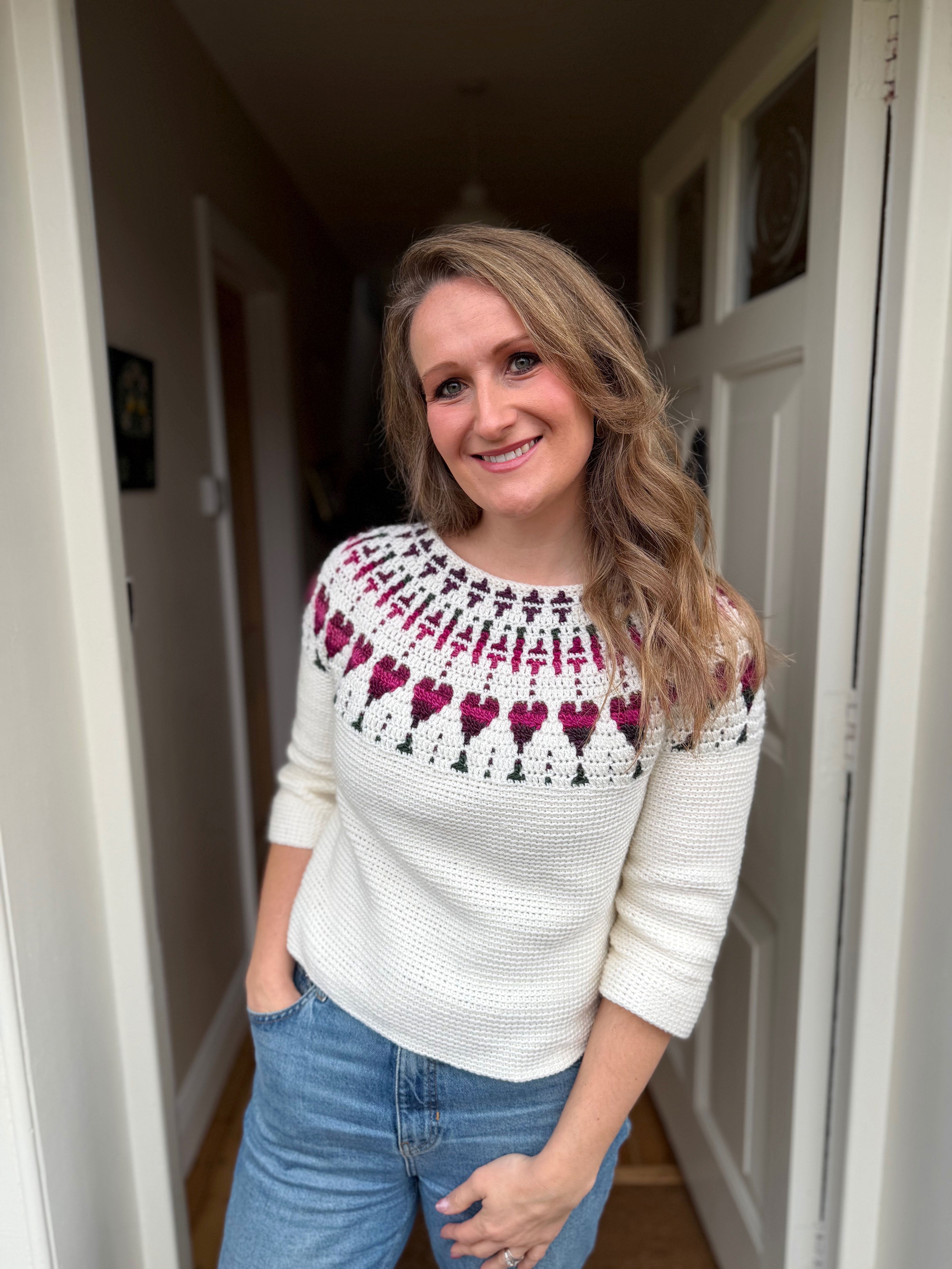 Happy Hearts Sweater