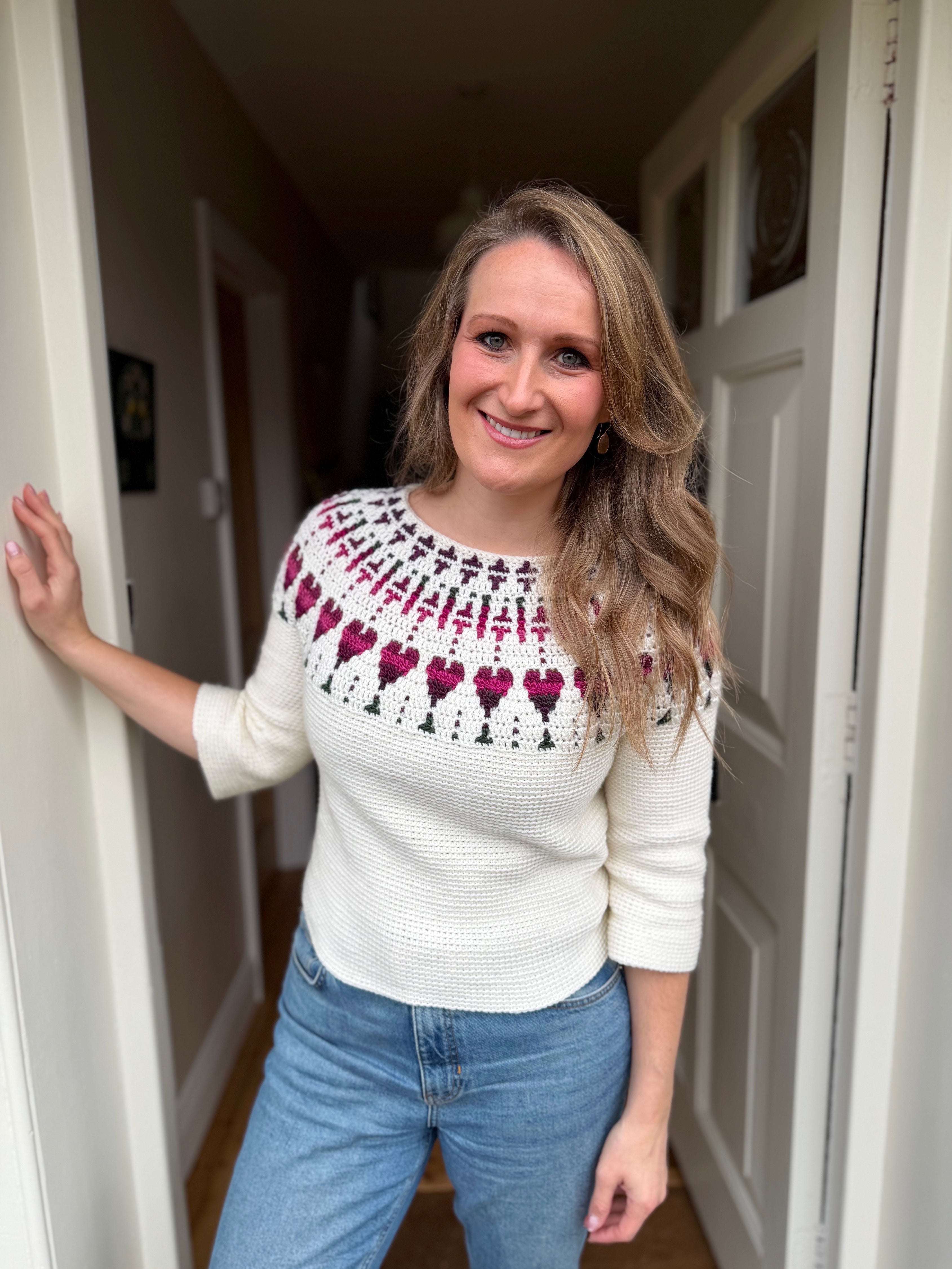 Happy Hearts Sweater