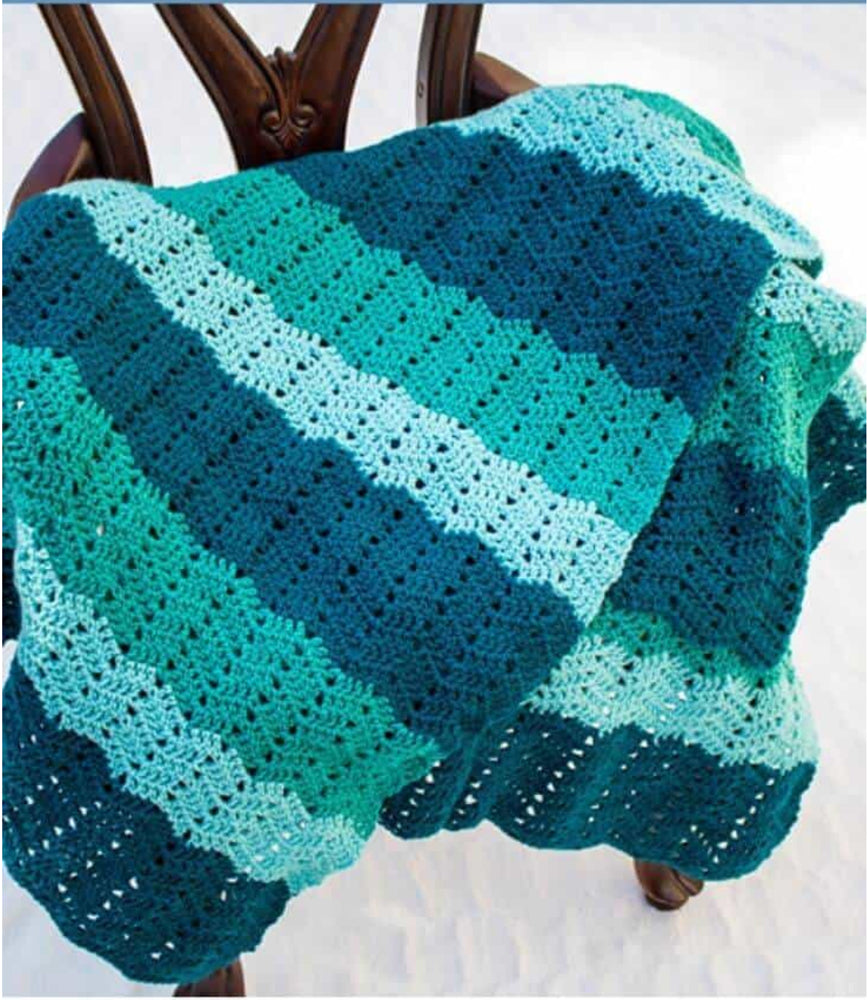 Easy Chevron Blanket