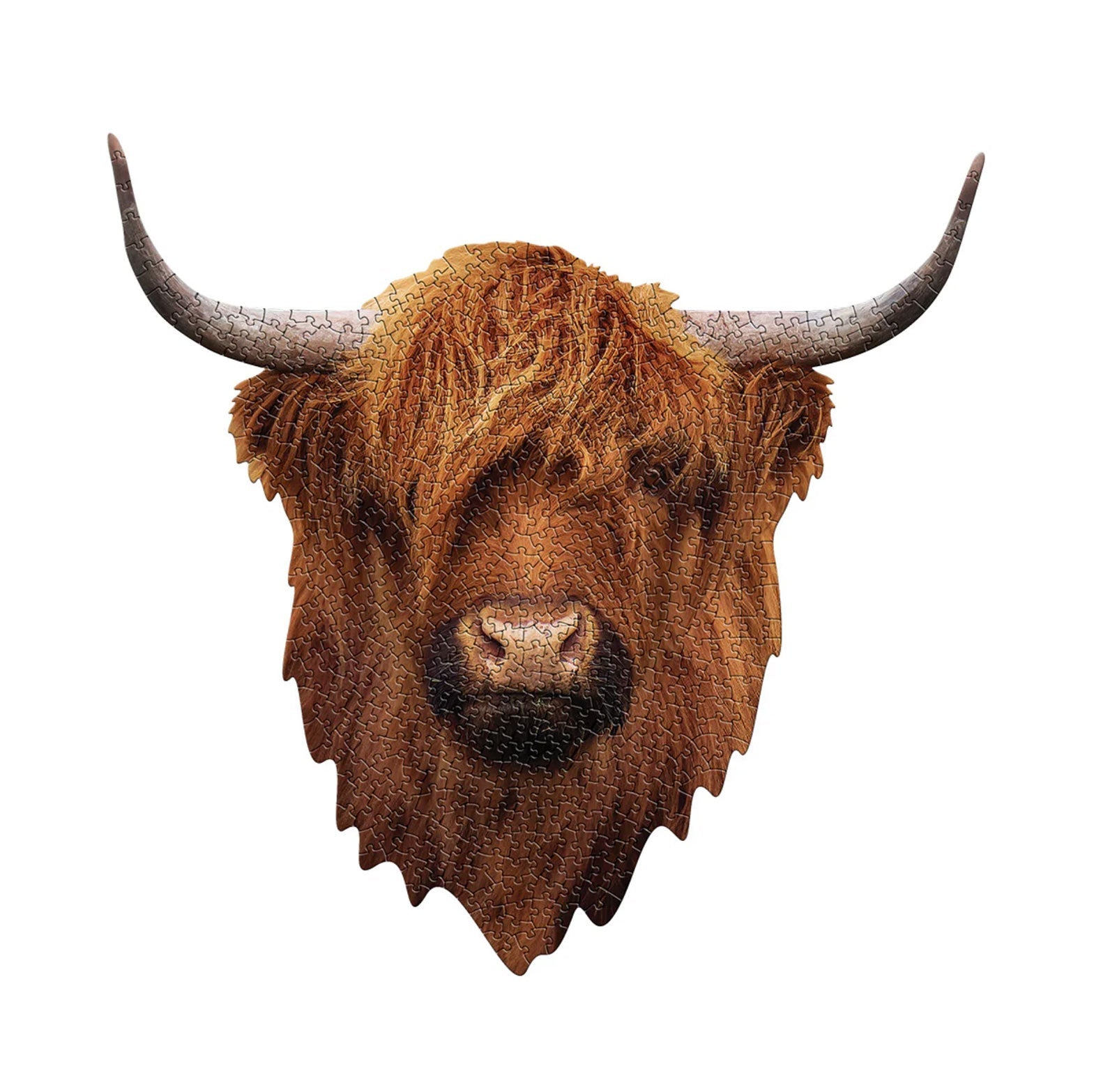 I Am Highland Cow Large Jigsaw Puzzle