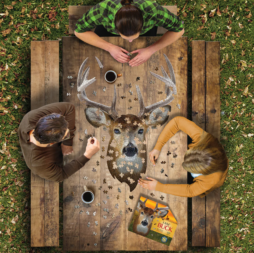 I am Buck Large Jigsaw Puzzle