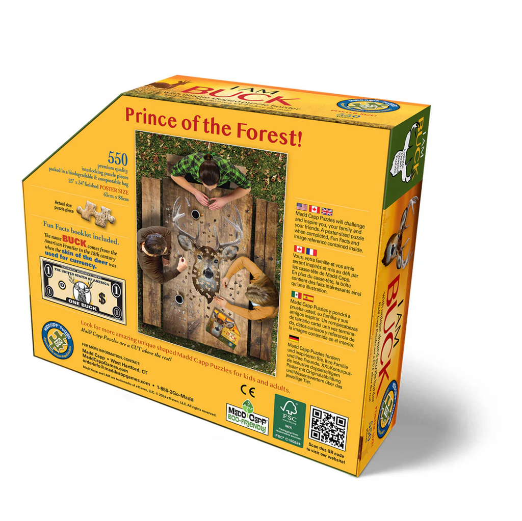 I am Buck Large Jigsaw Puzzle