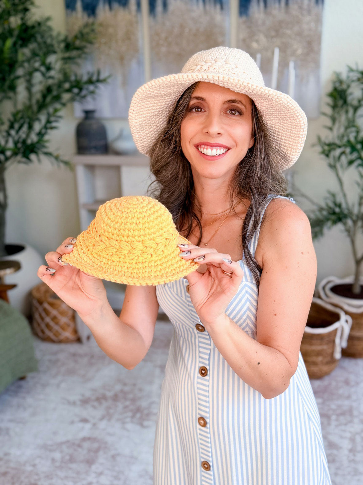 Wheatfield Crochet Sun Hat