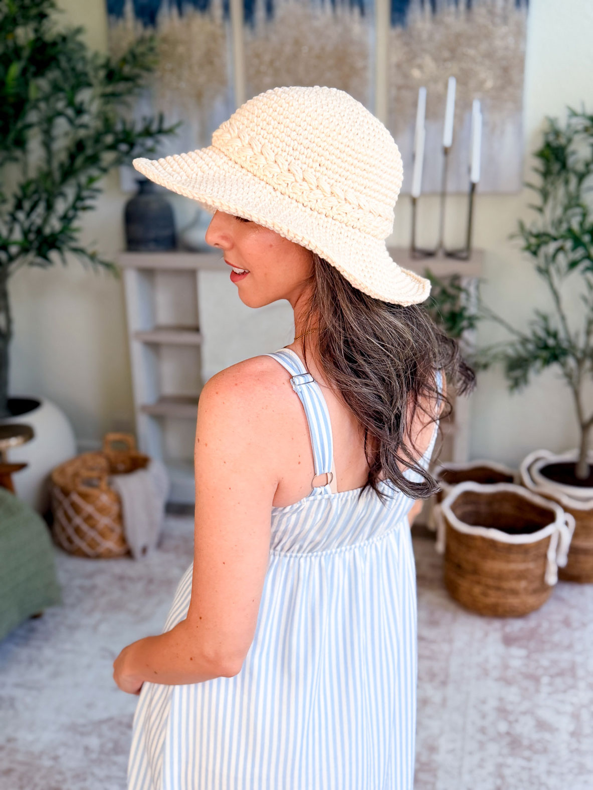 Wheatfield Crochet Sun Hat