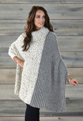 Two-Tone Poncho
