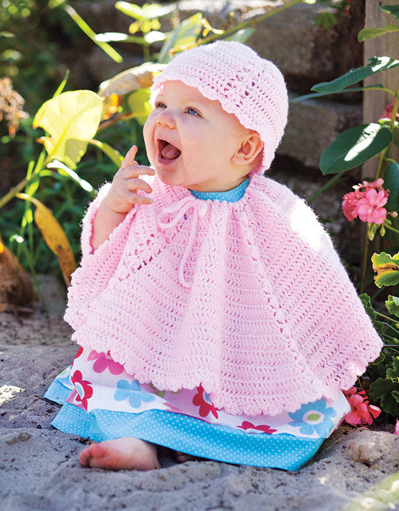 Pretty Poncho & Hat