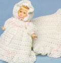 Doll Dress Bonnet and Afghan Pattern
