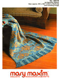 Art Nouveau Afghan Pattern