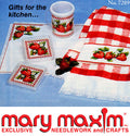 Strawberry Placemat Mug Coaster and Towel Set Pattern