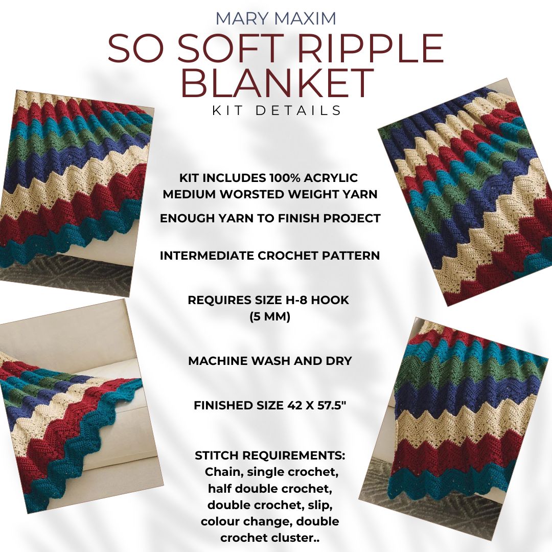 So Soft Ripple Blanket