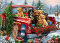 Christmas Tailgate Tails Jigsaw Puzzle