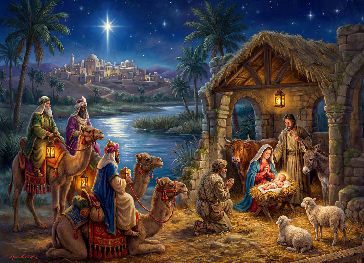 Adoration of the Maji Jigsaw Puzzle